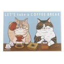 コレクター雑貨 世にも不思議な猫世界 L判絹目生写真 COFFEE blue ゼネラルステッカー コレクション雑貨 マシュマロポップ