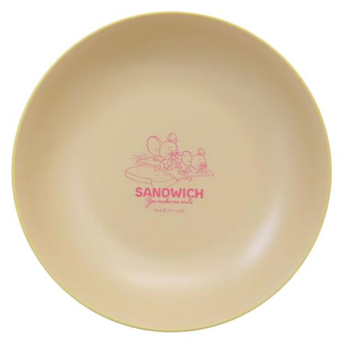 中皿 トムとジェリー 深皿L YELLOW ワーナーブラザース マリモクラフト プラスチック 食器 マシュマロポップ
