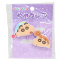 へアアクセ クレヨンしんちゃん ヘアゴム2P パープル アイプランニング 髪飾り アニメメール便可 マシュマロポップ
