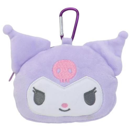 ミニポーチ クロミ カラビナ付きぬいぐるみファスナーマスコット サンリオ ティーズファクトリー 小物入れ マシュマロポップ ミニポーチ クロミ カラビナ付きぬいぐるみファスナーマスコット サンリオ ティーズファクトリー 小物入れ マシュマロポップ