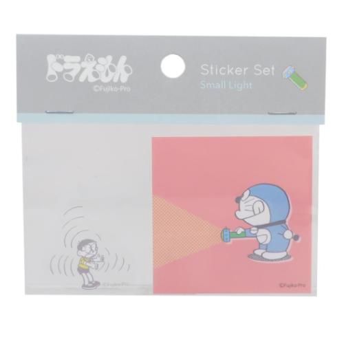 ダイカットシール ドラえもん ステッカーセット スモールライト 藤子F不二雄 Green Flash デコシール アニメメール便可 マシュマロポップ