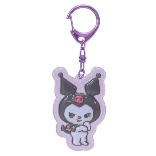 キーリング スイマーxサンリオキャラクターズ ぷっくりったいキーホルダー クロミ SWIMMER ケイカンパニー プレゼント メール便可 マシュマロポップ