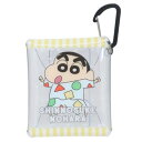 ミニポーチ クレヨンしんちゃん クリアマルチケースSS YE マリモクラフト 小物入れ アニメメール便可 マシュマロポップ