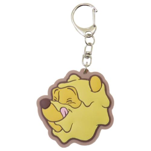 キーリング くまのプーさん ラバーキーホルダー はちみつ ディズニー カミオジャパン ダイカットキーホ..