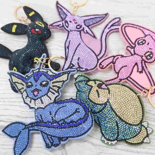スマホアクセ ポケットモンスター ラインストーンマスコットクリーナー シャワーズ ポケモン サンアート プレゼント メール便可 マシュマロポップ