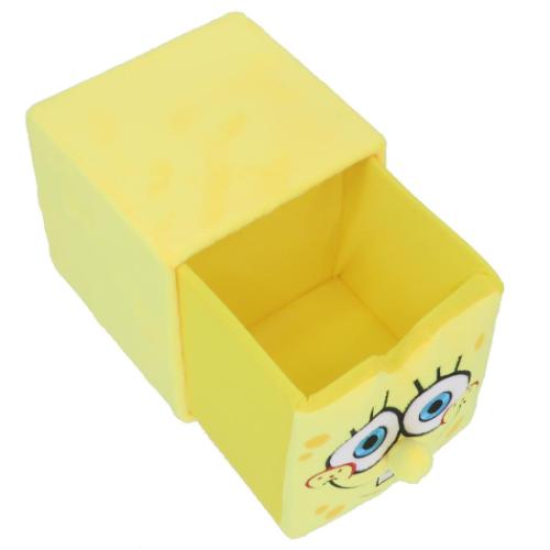 卓上収納 スポンジボブ ぬいぐるみチェスト スマイル ティーズファクトリー 小物入れ 収納用品 マシュマロポップ [2]