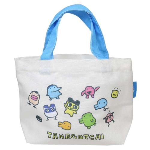 ランチバッグ たまごっち ミニトート 集合 バンダイ お弁当かばん メール便可 マシュマロポップ