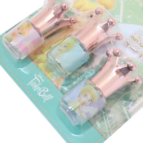 ピールオフネイルアート ピーターパン はがせるマニキュア3本セット ティンカーベル ディズニー 粧美堂 キッズコスメ マシュマロポップ