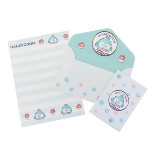 手渡し手紙セット ハンギョドン ミニレターセット HG サンリオ 山野紙業 ミニ便箋&ミニ封筒 メール便可 マシュマロポップ