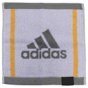 ミニタオル アディダス タオルチーフ GY adidas 日繊 汗拭きタオル スポーツブランド メール便可 マシュマロポップ