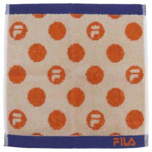 ミニタオル フィラ タオルチーフ OR FILA 日繊 抗菌防臭 スポーツブランド メール便可 マシュマロポップ