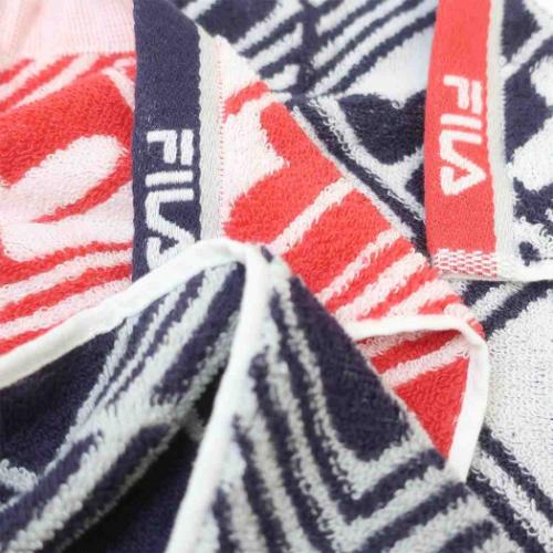 ミニタオル フィラ タオルチーフ NB FILA 日繊 抗菌防臭 スポーツブランド メール便可 マシュマロポップ