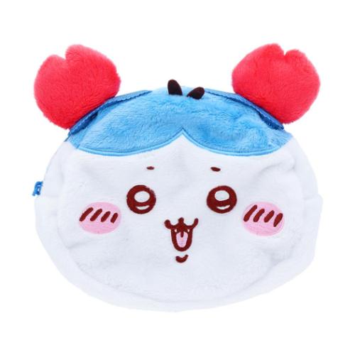 ミニポーチ ちいかわ なりきりmimiポーチ ハチワレ サンスター文具 小物入れ メール便可 マシュマロポップのサムネイル