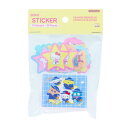 フレークシール クレヨンしんちゃんxサンリオキャラクターズ ボックス入フレークシール スター サンリオ サンスター文具 DECOシール デコレーション メール便可 マシュマロポップ