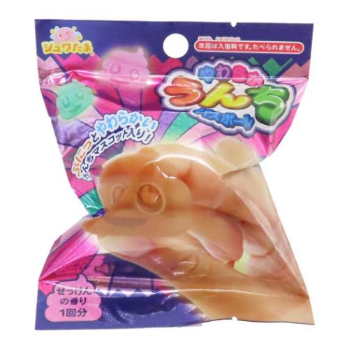 入浴剤 やわらかうんちバスボール サンタン 子供とお風呂 おもしろ雑貨 マシュマロポップ