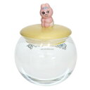 保存容器 おぱんちゅうさぎ フィギュア付きガラスキャニスター カルチュアエンタテインメント ギフト食器 新生活準備雑貨 マシュマロポップ