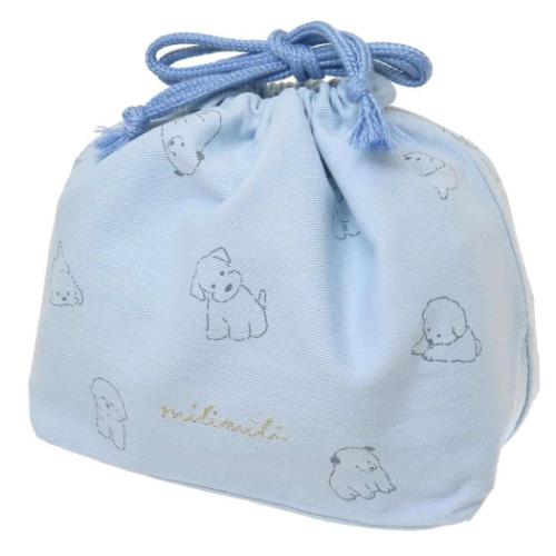 ランチ巾着 ミリミリ お弁当きんちゃくポーチ イヌ クーリア ランチ雑貨 かわいい メール便可 マシュマロポップ