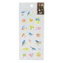 シールシート 秋いろ 和風シール 鳥 アクティブコーポレーション 手帳デコ デコレーション かわいい メール便可 マシュマロポップ
