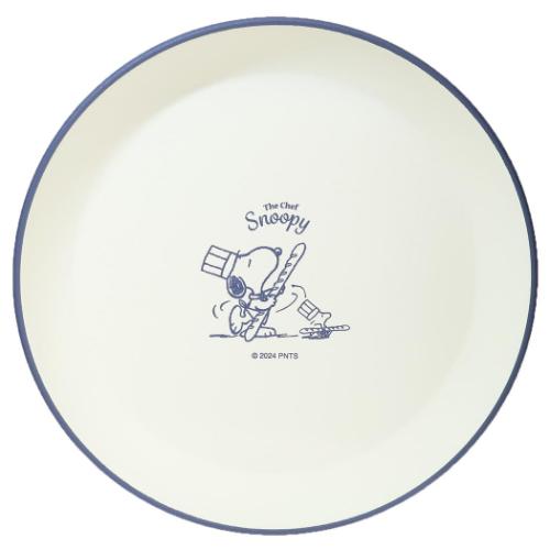 中皿 スヌーピー 抗菌ラウンドプレートL ブルー BL ピーナッツ マリモクラフト 食器 マシュマロポップ