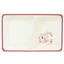 中皿 スヌーピー 抗菌スクエアプレート レッド RD ピーナッツ マリモクラフト 食器 マシュマロポップ