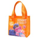 トートバッグ セサミストリート クリアミニトート OR オレンジ マリモクラフト 手提げかばん マシュマロポップ