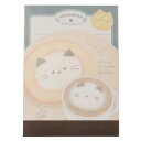 メモ帳 ねこねこ ダイカットミニミニメモ ねこねこカフェ カミオジャパン 新学期準備文具 女の子 かわいい メール便可 マシュマロポップ