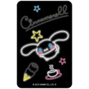 シール シナモロール まじかる百貨店ステッカー ネオン 1 サンリオ カルチュア エンタテインメント 絵が動く 変化 メール便可 マシュマロポップ(2)