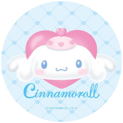 カンバッジ シナモロール まじかる百貨店缶バッジ ブルー 2 サンリオ カルチュア エンタテインメント 絵が動く 変化 メール便可 マシュマロポップ