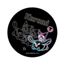 カンバッジ クロミ まじかる百貨店缶バッジ ネオン 1 サンリオ カルチュア エンタテインメント 絵が動く 変化 メール便可 マシュマロポップ