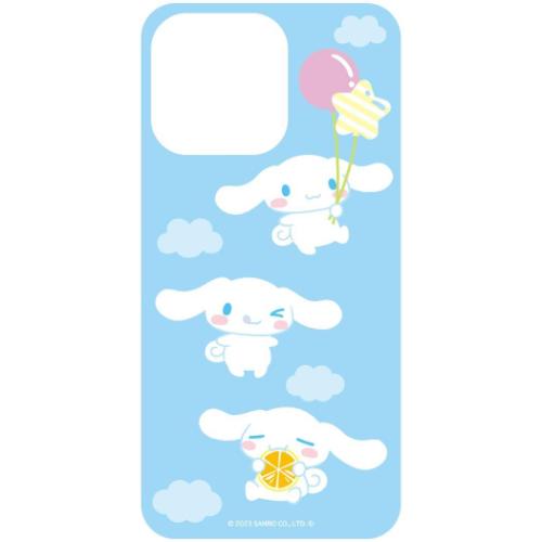 スマホアクセ シナモロール まじかる百貨店スマホシート ブルー 2 サンリオ カルチュア エンタテインメント 絵が動く 変化 メール便可 マシュマロポップ