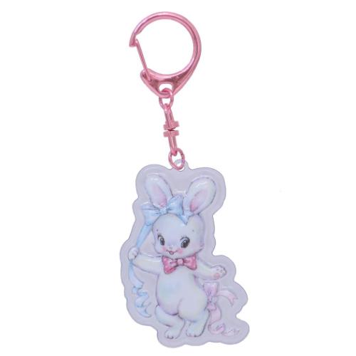 キーリング スイマー ぷっくりったいキーホルダー リバニー SWIMMER ケイカンパニー プレゼント アクキ..