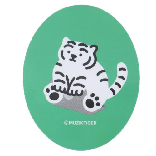 ダイカットシール MUZIK TIGER ムジークタイガー キャラクターステッカー パソコン スモールプラネット..