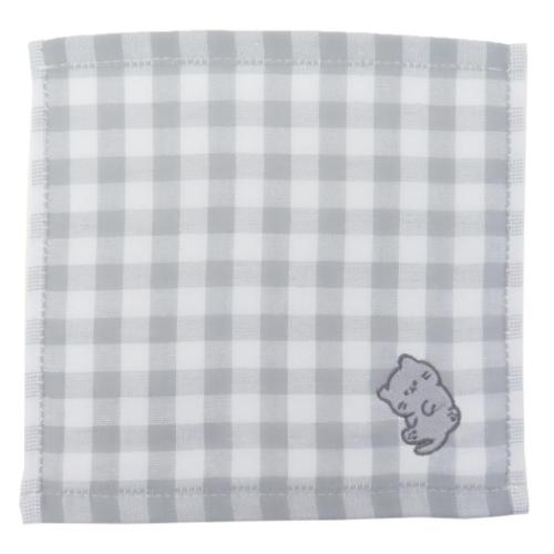 ミニタオル ガーゼタオル ゆるにゃー カミオジャパン 汗拭きタオル かわいい メール便可 マシュマロポップ