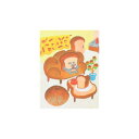 付せん パンどろぼう パタパタ付箋 B サンスター文具 ギフト メモ 学校 絵本メール便可 マシュマロポップ