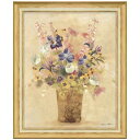 静物画 シェリー ブラム Cheri Blum ワイルド フラワーズ ベース2 ユーパワー CB-11012 ギフト インテリア 取寄品 マシュマロポップ