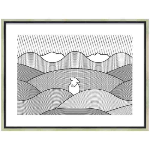 動物画 ハーディー HERDY ライン ユーパワー HD-23001 ギフト インテリア 取寄品 マシュマロポップ