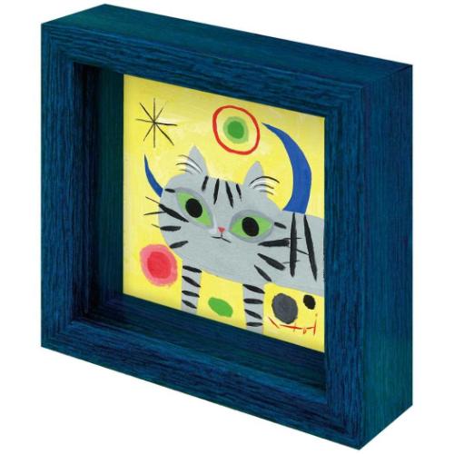 動物画 糸井忠晴 ミニミニボックスフレーム 星 ユーパワー IT-01264 ギフト インテリア 取寄品 マシュマロポップ