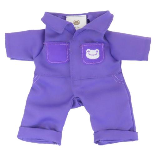 ぬいぐるみ用小物 かえるのピクルス ツナギ PU ナカジマ ビーンドール用品 きせかえ コスチューム メール便可 マシュマロポップ