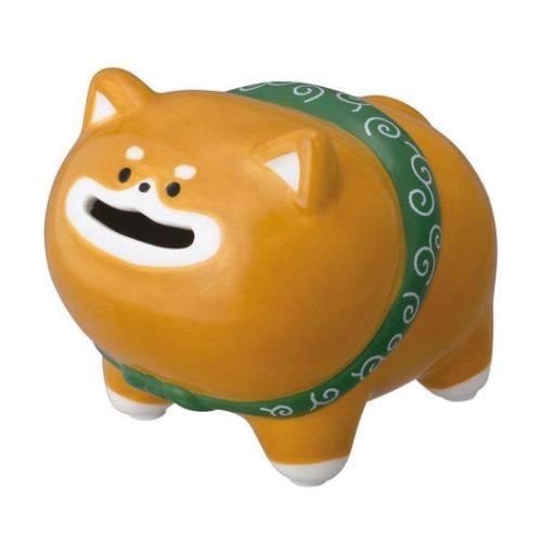 貯金箱 はらぺこ貯金箱 しばいぬ デコレ ギフト雑貨 おもしろ雑貨 マシュマロポップ