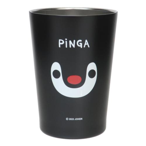 保温保冷コップ ピングー 2WAY真空二重タンブラー 450ml ピンガ Pingu 東亜金属 ステンレス ドリンクホ..