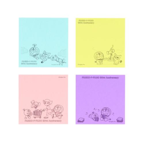 付せん 藤子F不二雄 付箋メモ4C コミック サンスター文具 新学期準備文具 伝言 メール便可 マシュマロポップ 3