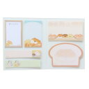 付箋 いーすとけん BOOKタイプ付箋 パン屋さん カミオジャパン 新学期準備文具 メール便可 マシュマロポップ