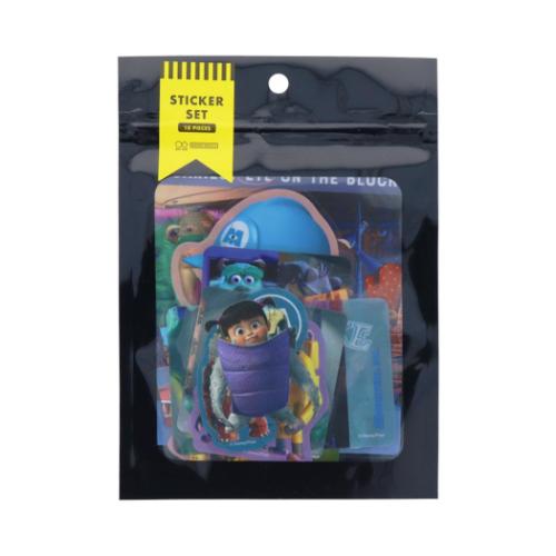 フレークシール モンスターズインク ステッカーセット PIXAR ディズニー サンスター文具 デコレーショ..