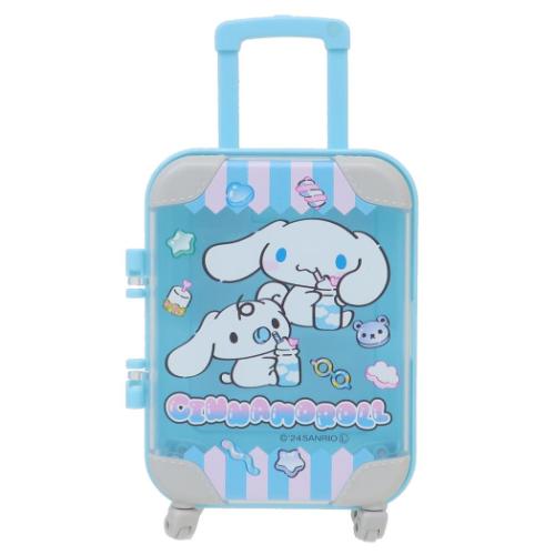 卓上収納 シナモロール プチキャリーケース サンリオ ユニック 収納 整理整頓 小物入れ マシュマロポップのサムネイル
