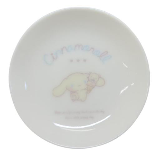 小皿 シナモロール ミニプレート のんびりナチュラル サンリオ 金正陶器 プレゼント 食器 マシュマロポップ