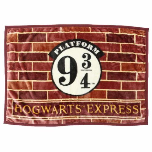 ひざ掛け毛布 ハリーポッター マイヤーブランケット プラットフォームレッド ワーナーブラザース 丸眞 ウォーマー雑貨 防寒用品 映画 マシュマロポップ