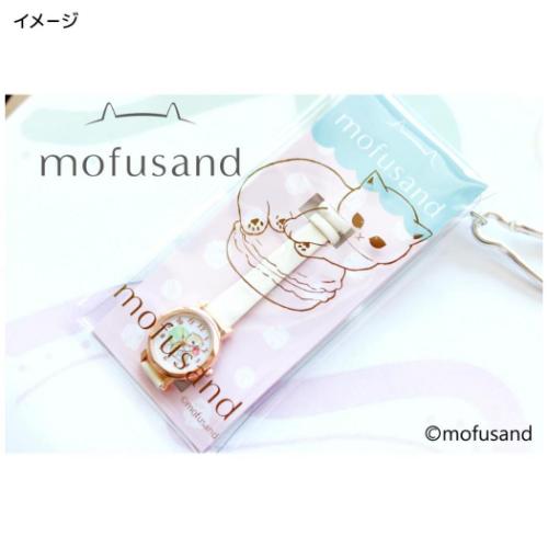 腕時計 モフサンド 小丸マカロンウォッチ GY mofusand フィールドワーク レディースウォッチ 女性 女の子 メール便可 マシュマロポップ