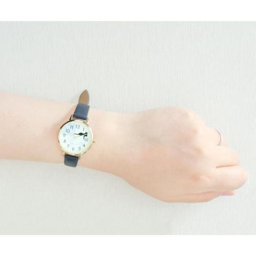 腕時計 ニャカレ カレンダーウォッチ BR フィールドワーク ギフト プレゼント かわいい カジュアル メール便可 マシュマロポップ