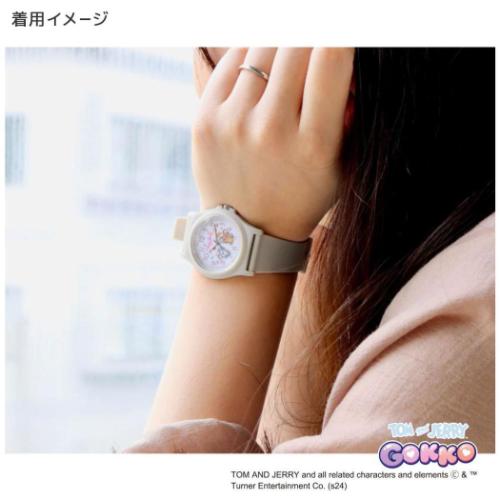 腕時計 トムとジェリー イラストラバーウォッチ とむとじぇりーごっこ IV ワーナーブラザース フィールドワーク レディースウォッチ 女性 女の子 メール便可 マシュマロポップ