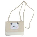 クリップポケット 横長どこでもポッケ もちもちぱんだ カミオジャパン キッズポシェット かわいい メール便可 マシュマロポップ